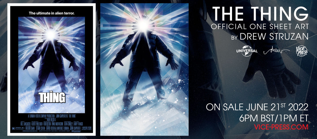 The Thing Drew Struzan Header