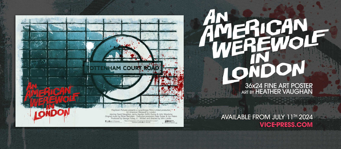 An American Werewolf in London Heather Vaughan movie poster