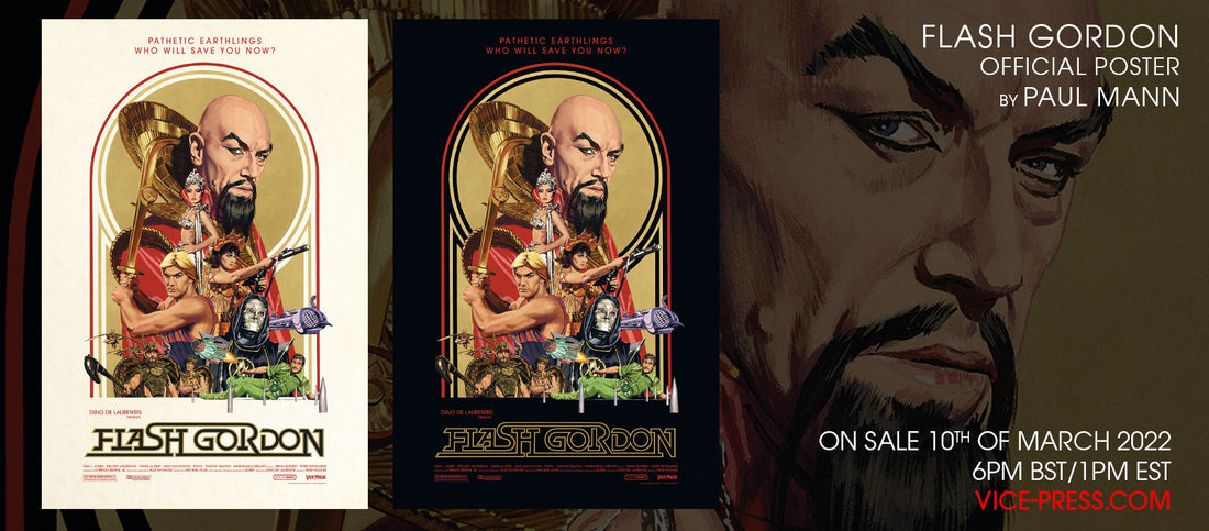 Flash Gordon by Paul Mann Movie Poster