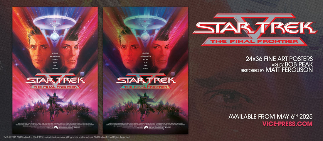 Star Trek V: The Final Frontier By Bob Peak