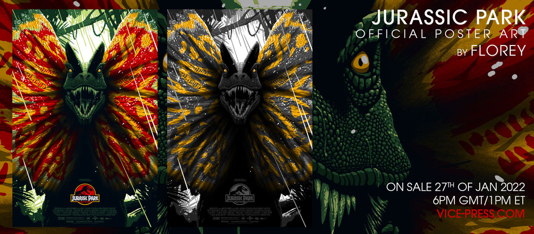 Jurassic Park Florey Header Spitter