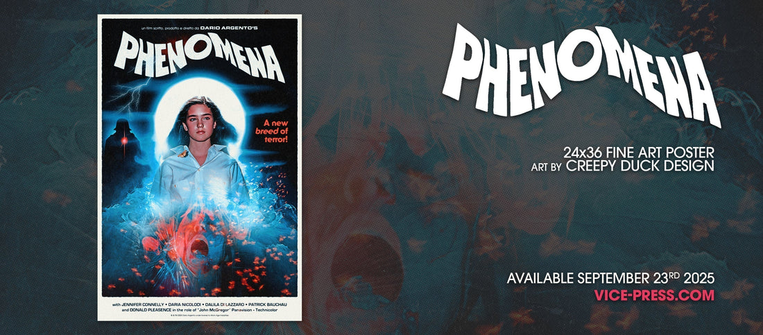 Dario Argento's Phenomena By Creepy Duck Design