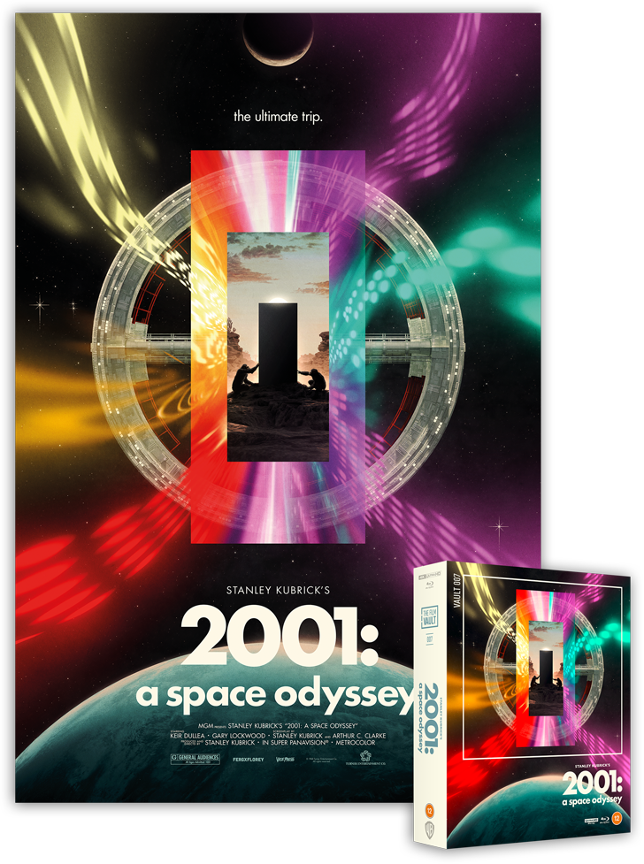 The Film Vault 2001 A Space Odyssey Exclusive Movie Poster Set By Matt Ferguson & Florey