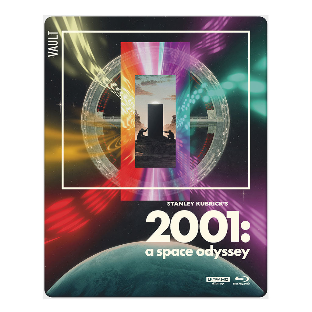 2001 a space odyssey film vault steelbook front art by Matt Ferguson and florey