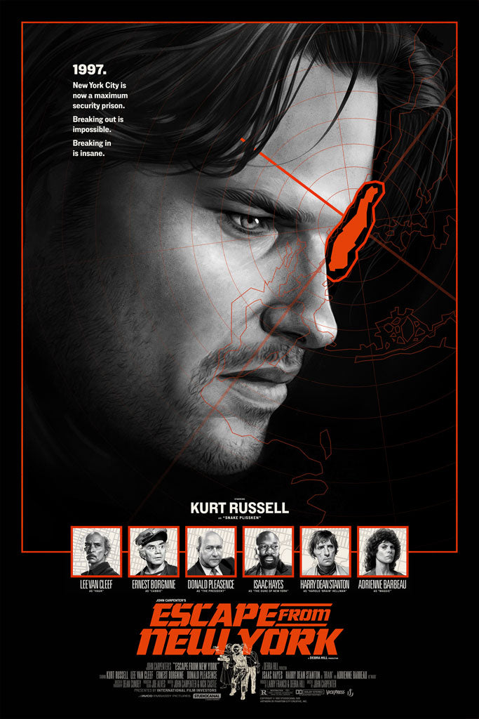 Escape From New York Variant poster by Phantom City Creative