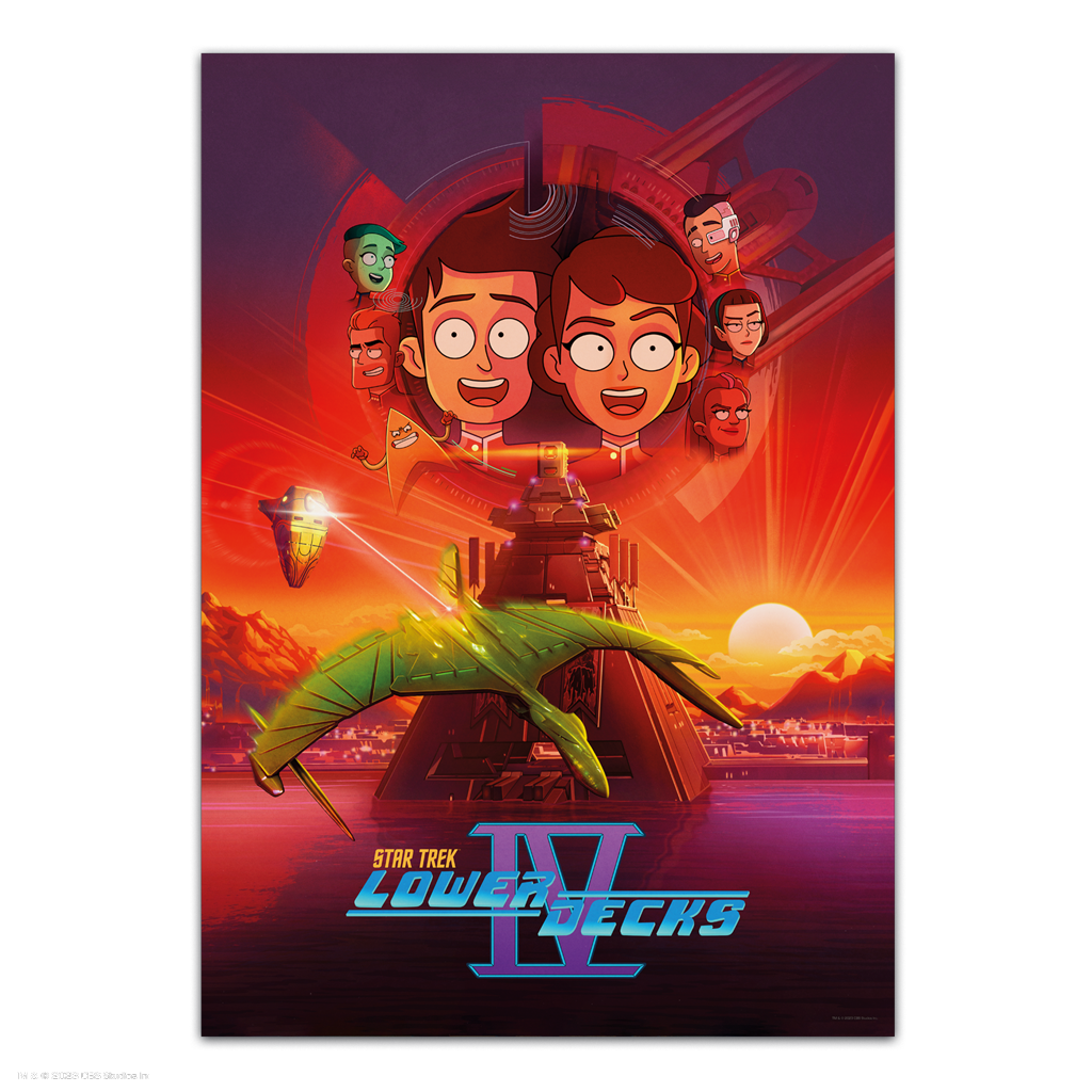 Star Trek Lower Decks Season 4 Key Art Poster