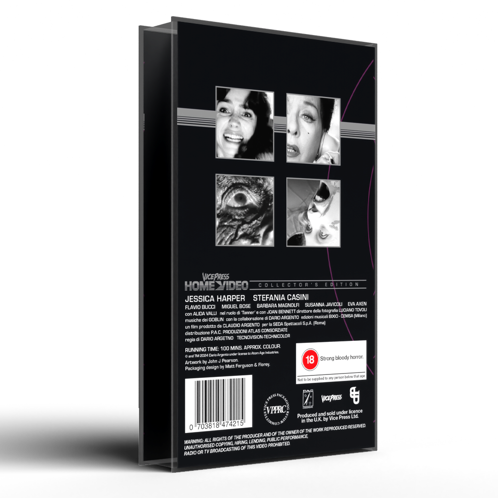 Suspiria Collectors Edition Reverse