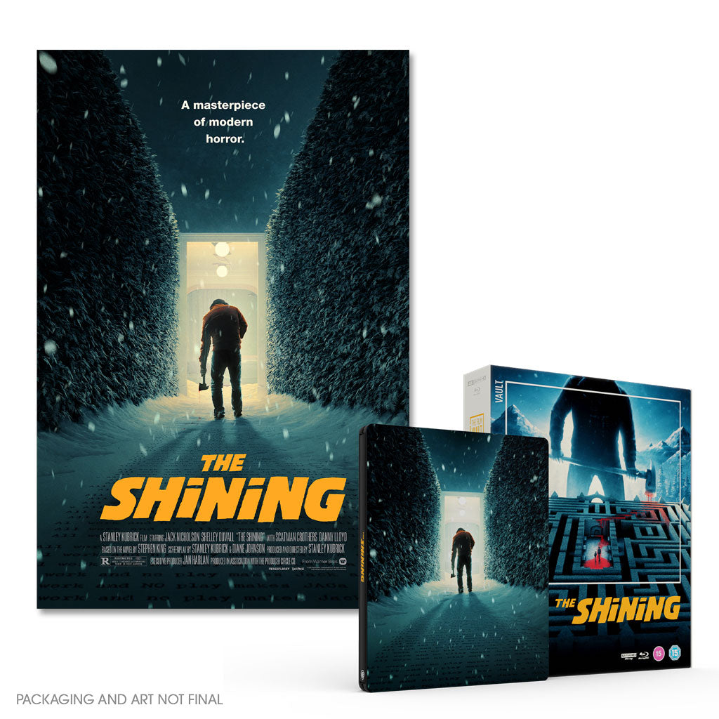 The Film Vault Wave 3 The Shining Vice Press Exclusive 4K BluRay Matt Ferguson Florey Art