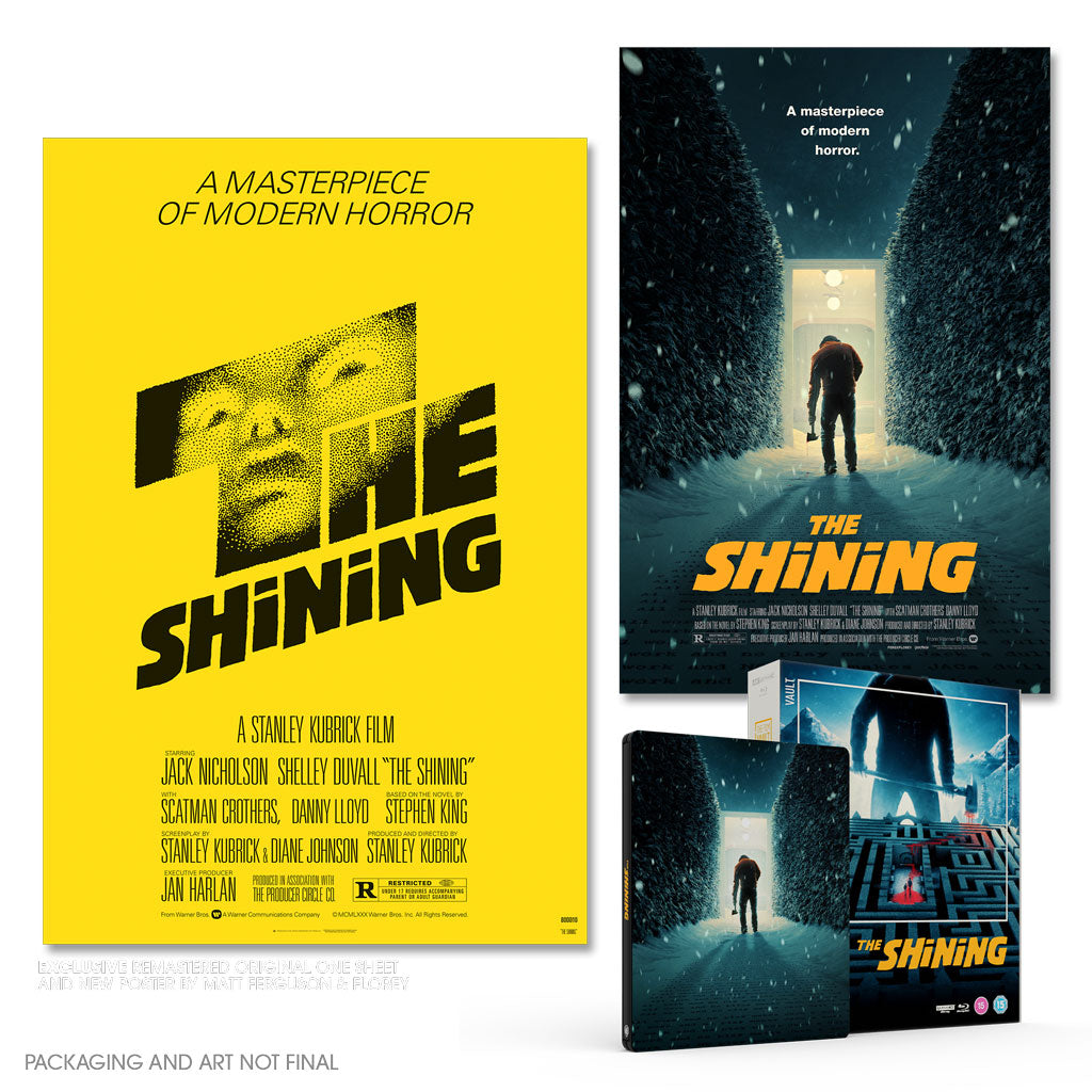 The Film Vault Wave 3 The Shining Vice Press Premium Exclusive Special Edition 4K BluRay Matt Ferguson Florey Art