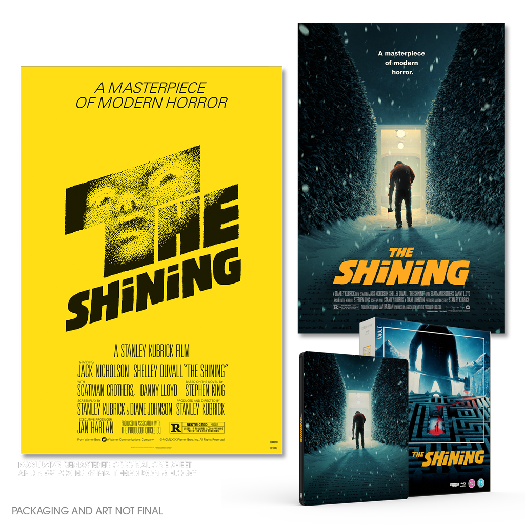 The Film Vault Wave 3 The Shining Vice Press Premium Exclusive Special Edition 4K BluRay Matt Ferguson Florey Art