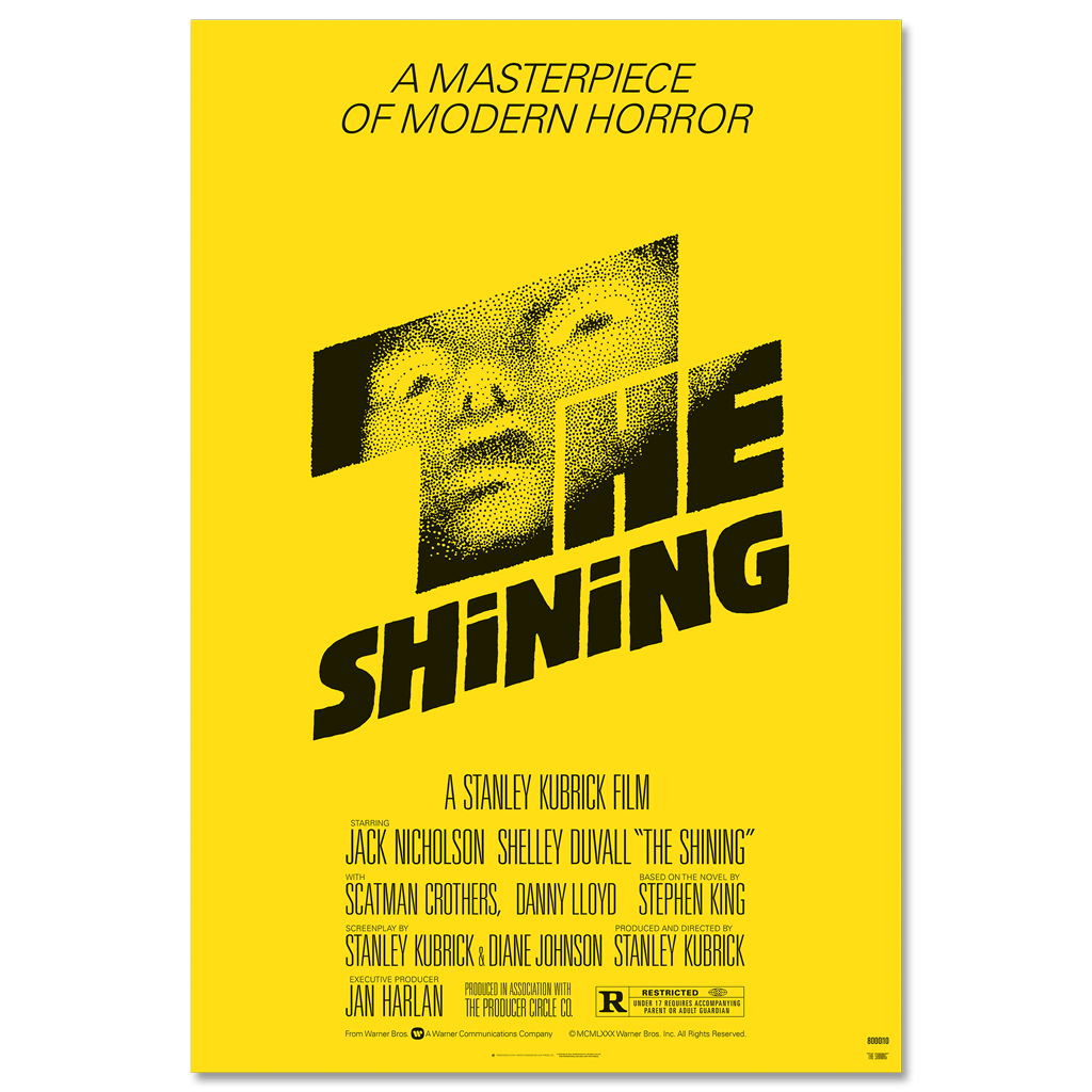 The Shining One Sheet Original Theatrical Move Poster By Saul Bass
