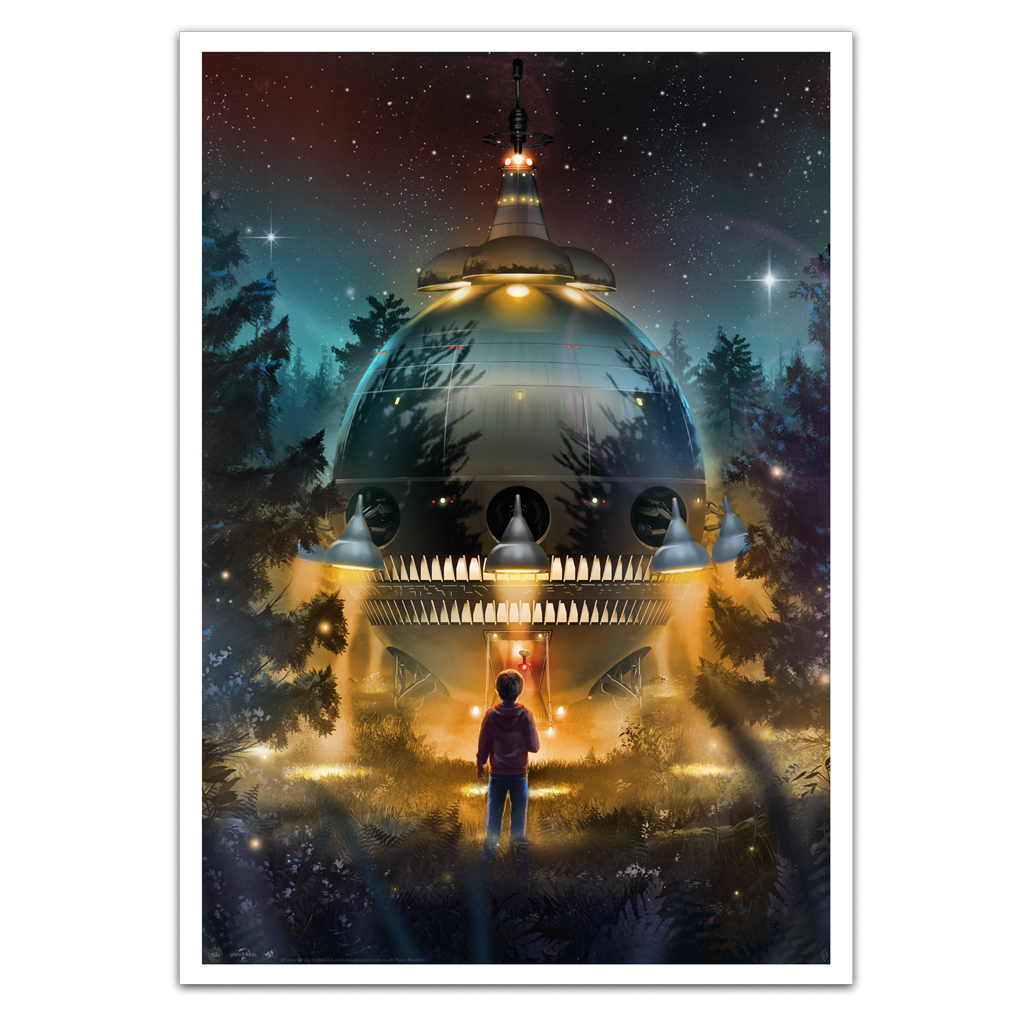 ET The Extra-Terrestrial Art Print By Andy Fairhurst