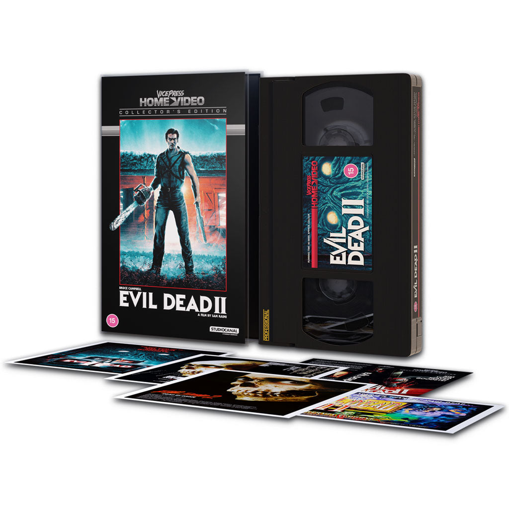 Evil Dead II Collectors Edition VHS Packshot