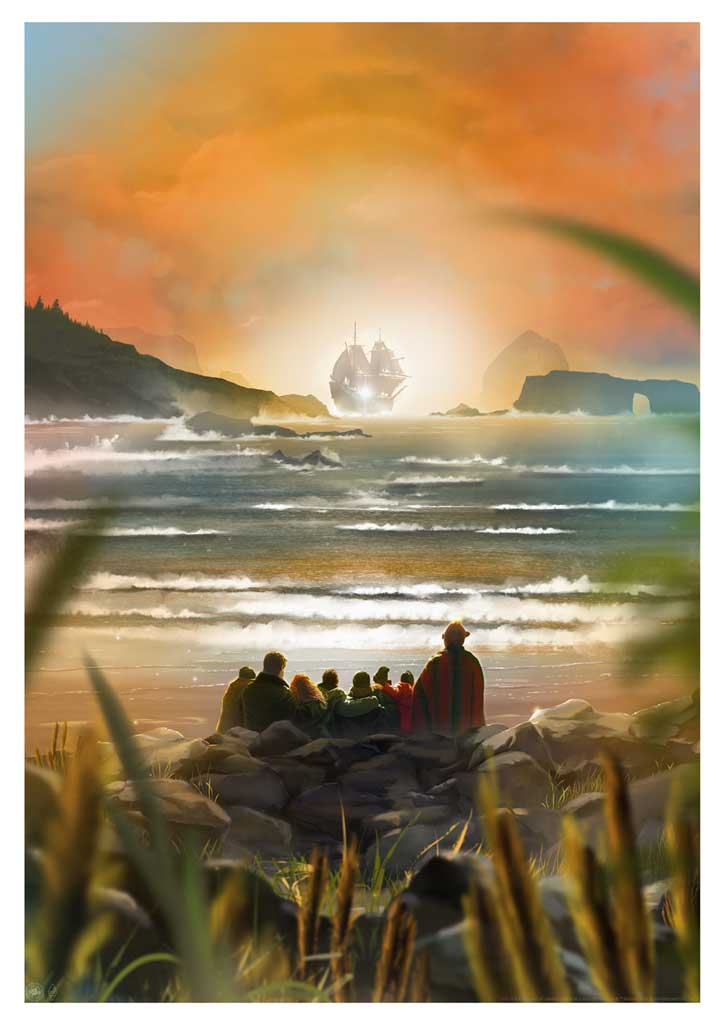 Goonies Art print by Andy Fairhurst