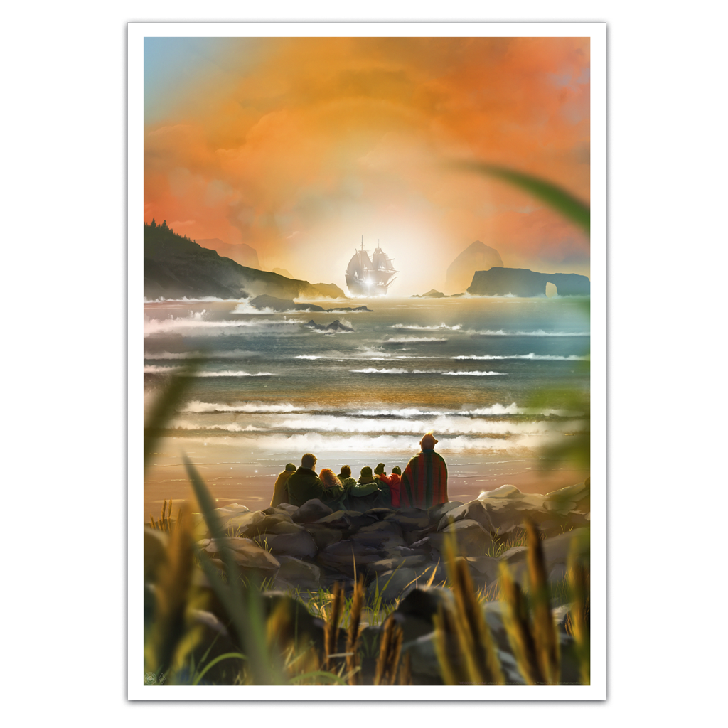 Goonies Art print by Andy Fairhurst