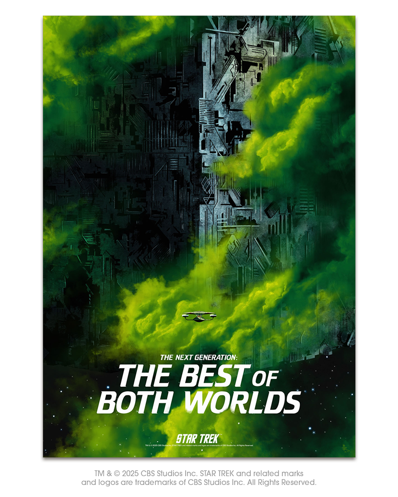 Star Trek The Next Generation The Best Of Both Worlds Poster by Royalston