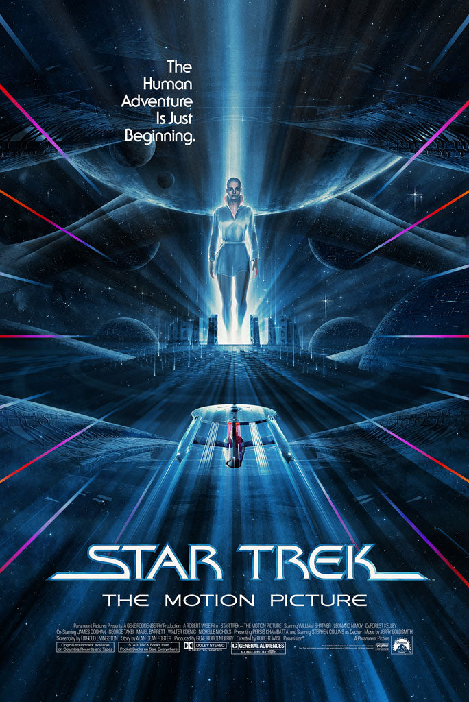 Star Trek The Motion Picture movie poster by matt Ferguson