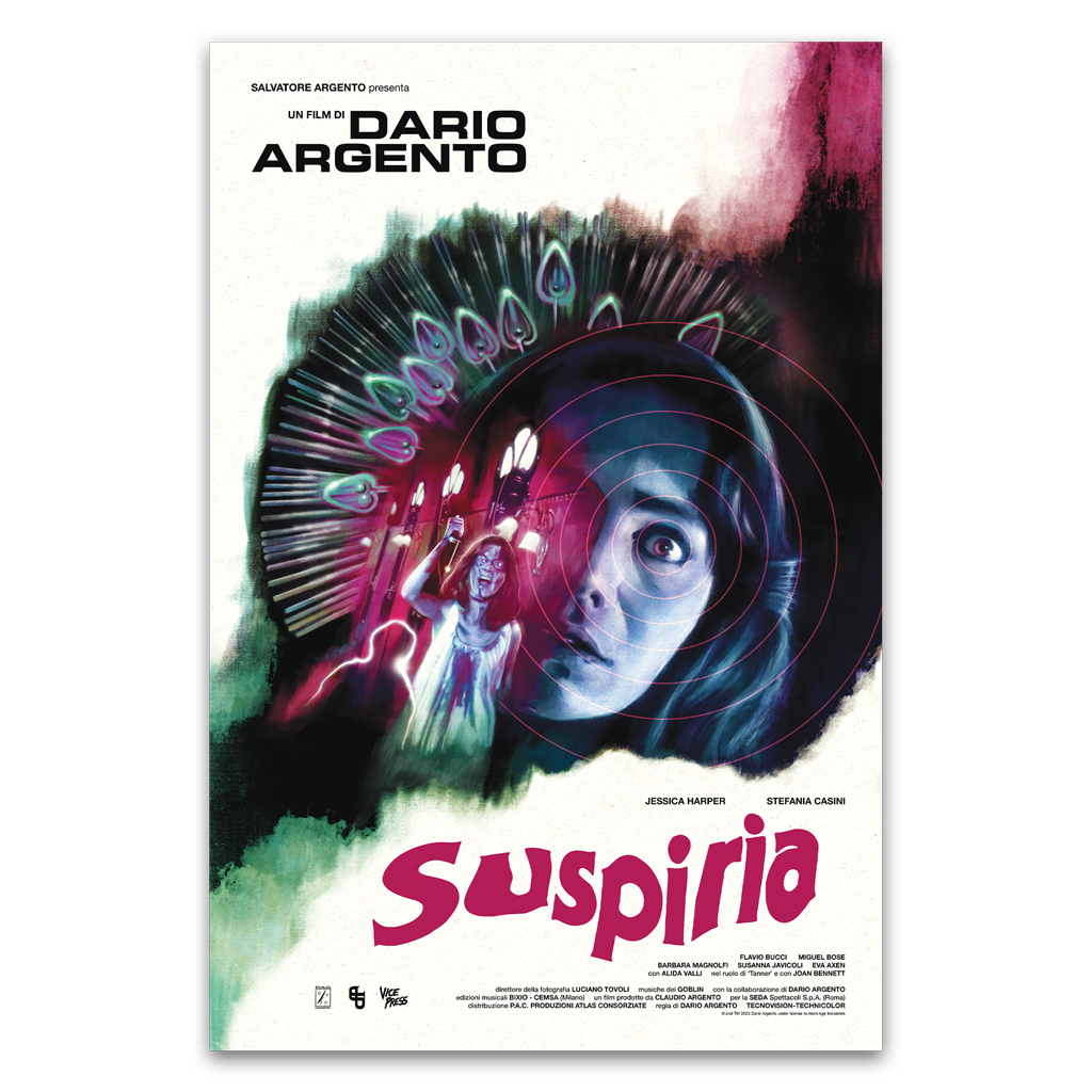 Suspiria Movie Poster by John Pearson