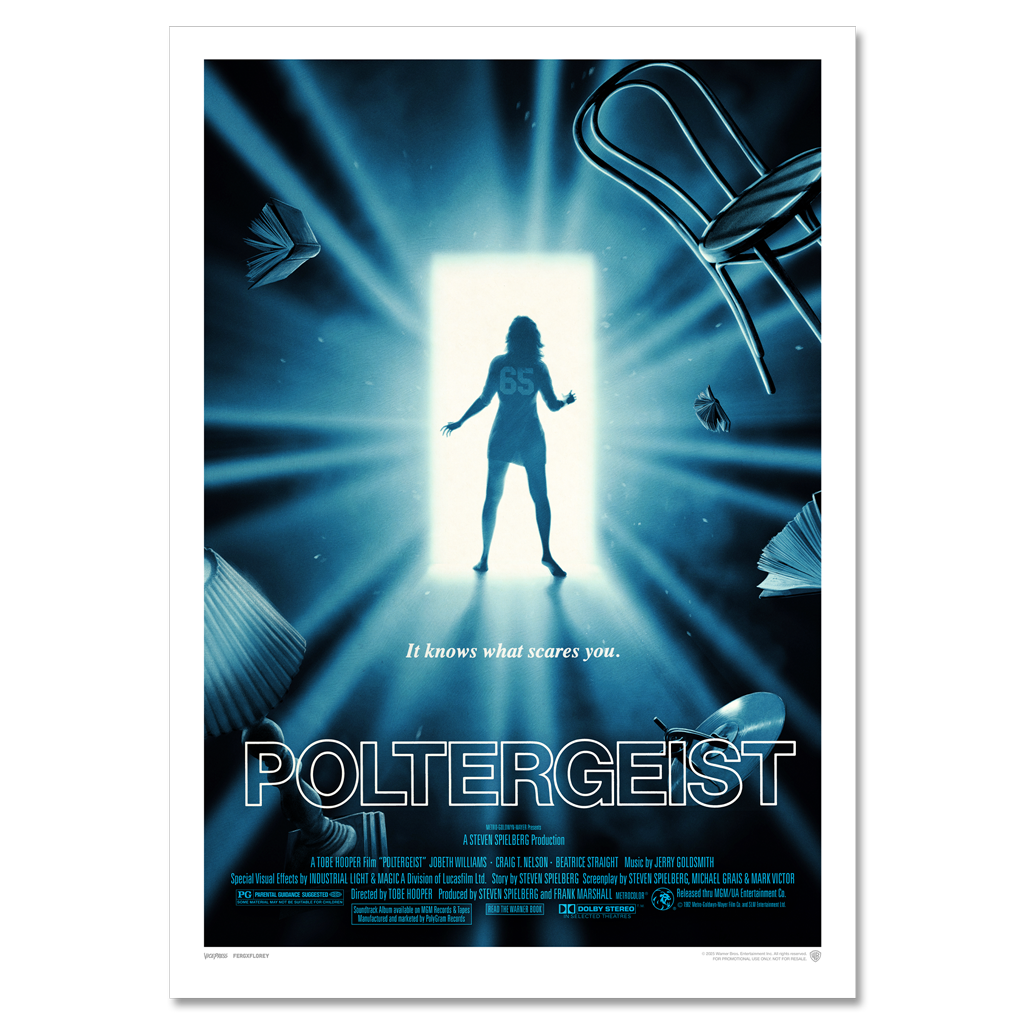 Poltergeist A2 Editions movie poster by Matt Ferguson and Florey