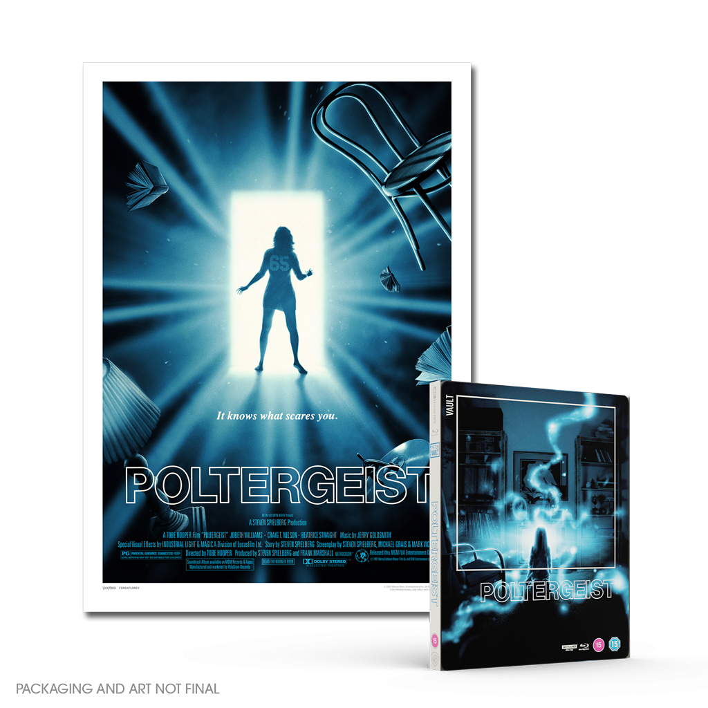 The Film Vault Wave 3 Poltergeist Vice Press Exclusive Steelbook Edition