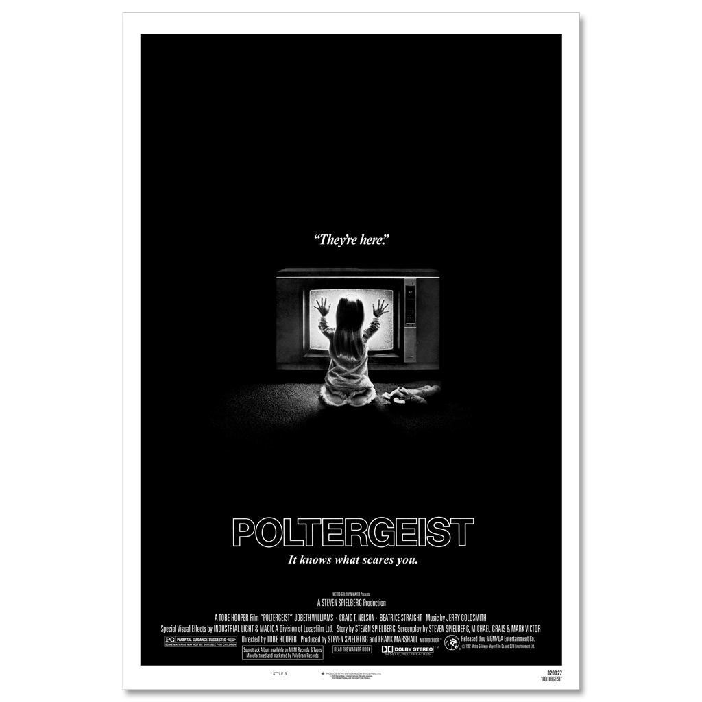 Poltergeist one sheet original poster