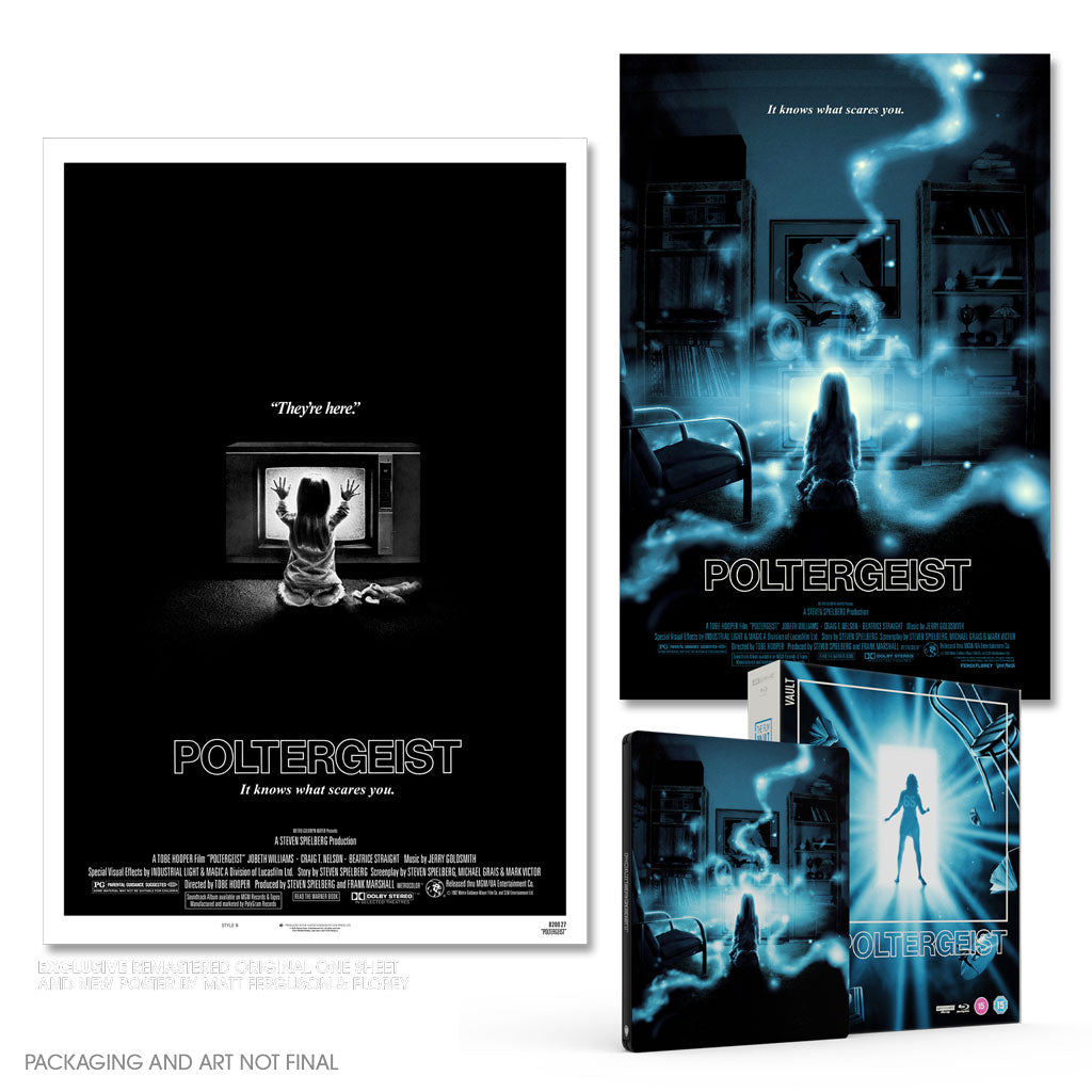 The Film Vault Wave 3 Poltergeist Vice Press Premium Exclusive Special Edition