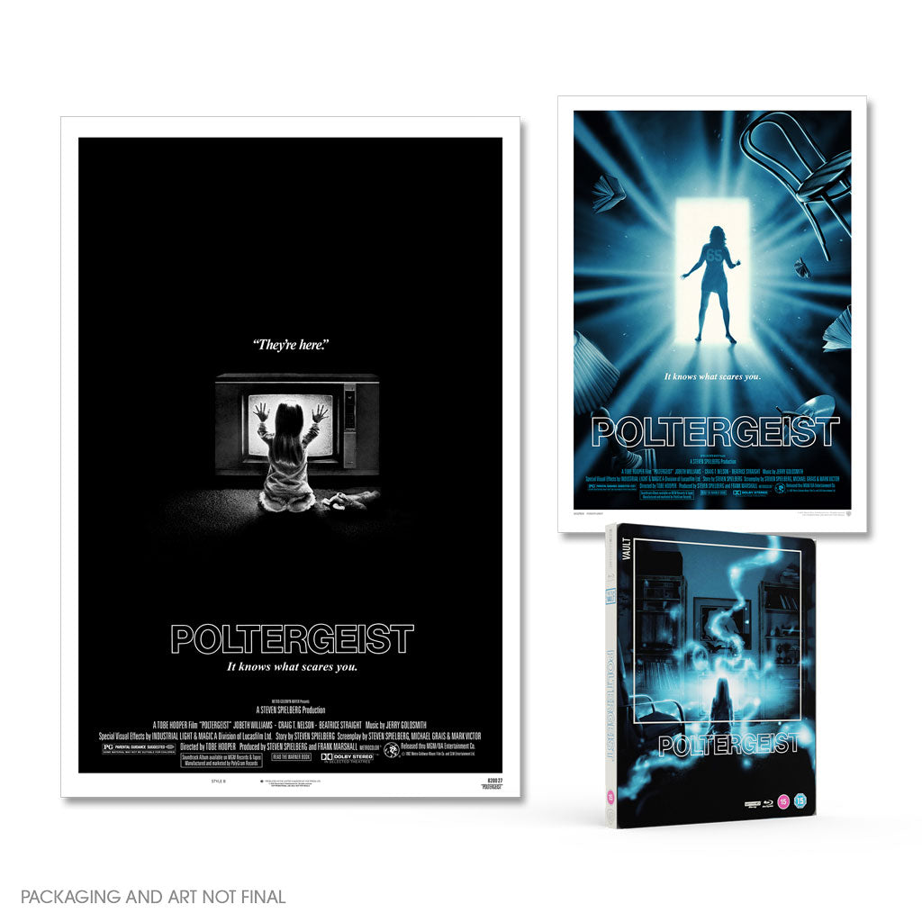 The Film Vault Wave 3 Poltergeist Vice Press Premium Exclusive Steelbook Edition