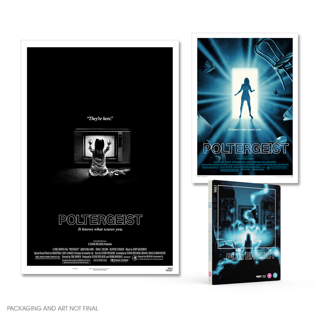 The Film Vault Wave 3 Poltergeist Vice Press Premium Exclusive Steelbook Edition