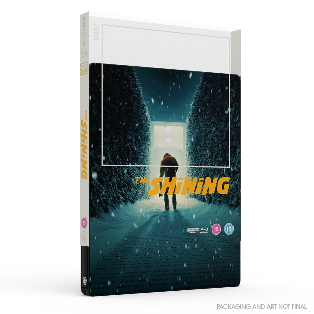 The Film Vault Wave 3 The Shining Steelbook 4K BluRay Matt Ferguson Florey Slipcase Art