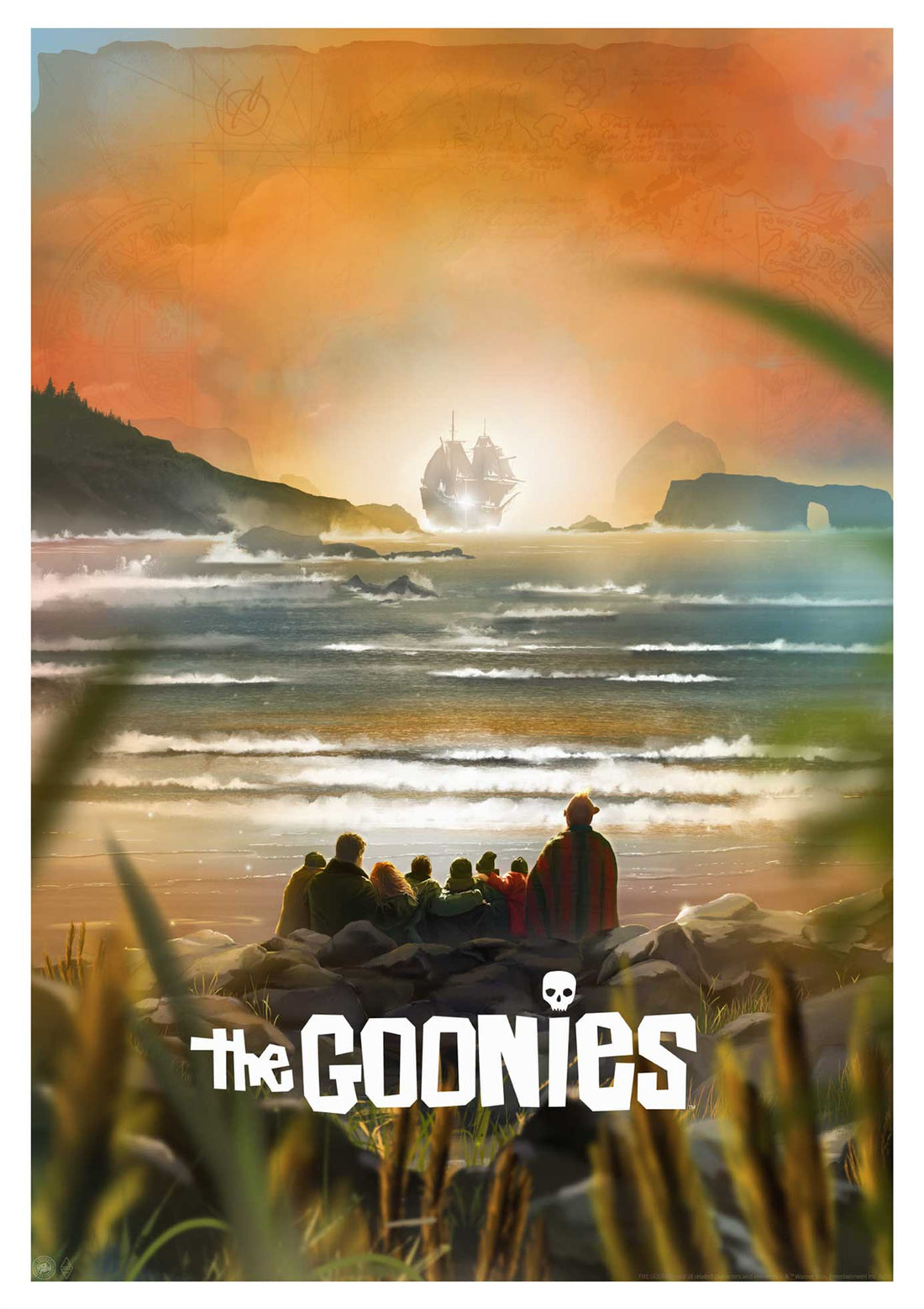 The Goonies Art print by Andy Fairhurst