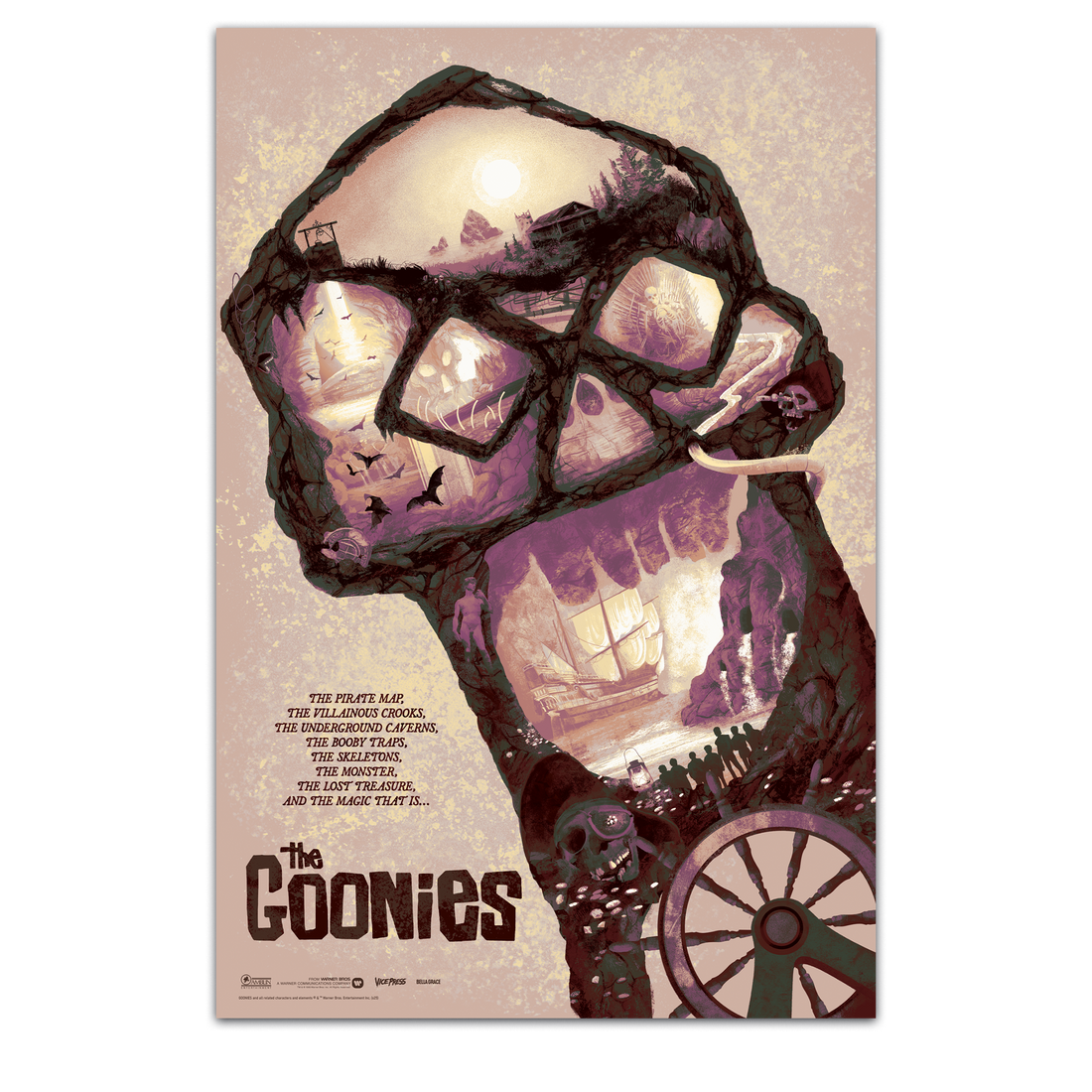 The Goonies Official Licensed Movie Poster by Bella Grace