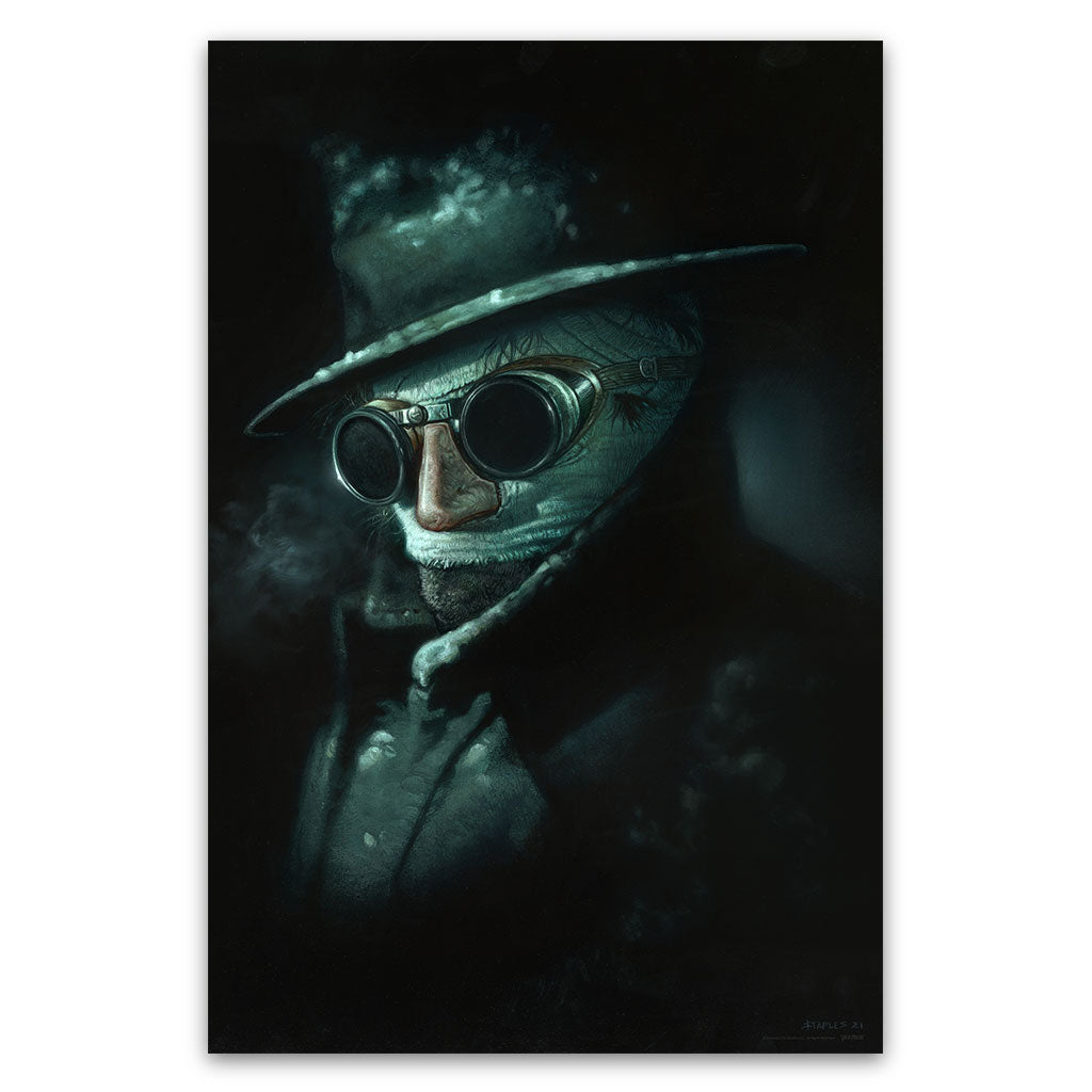 The Invisible Man art print by Greg staples