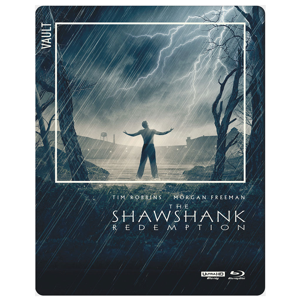the Shawshank Redemption film vault steelbook front by Matt Ferguson and florey