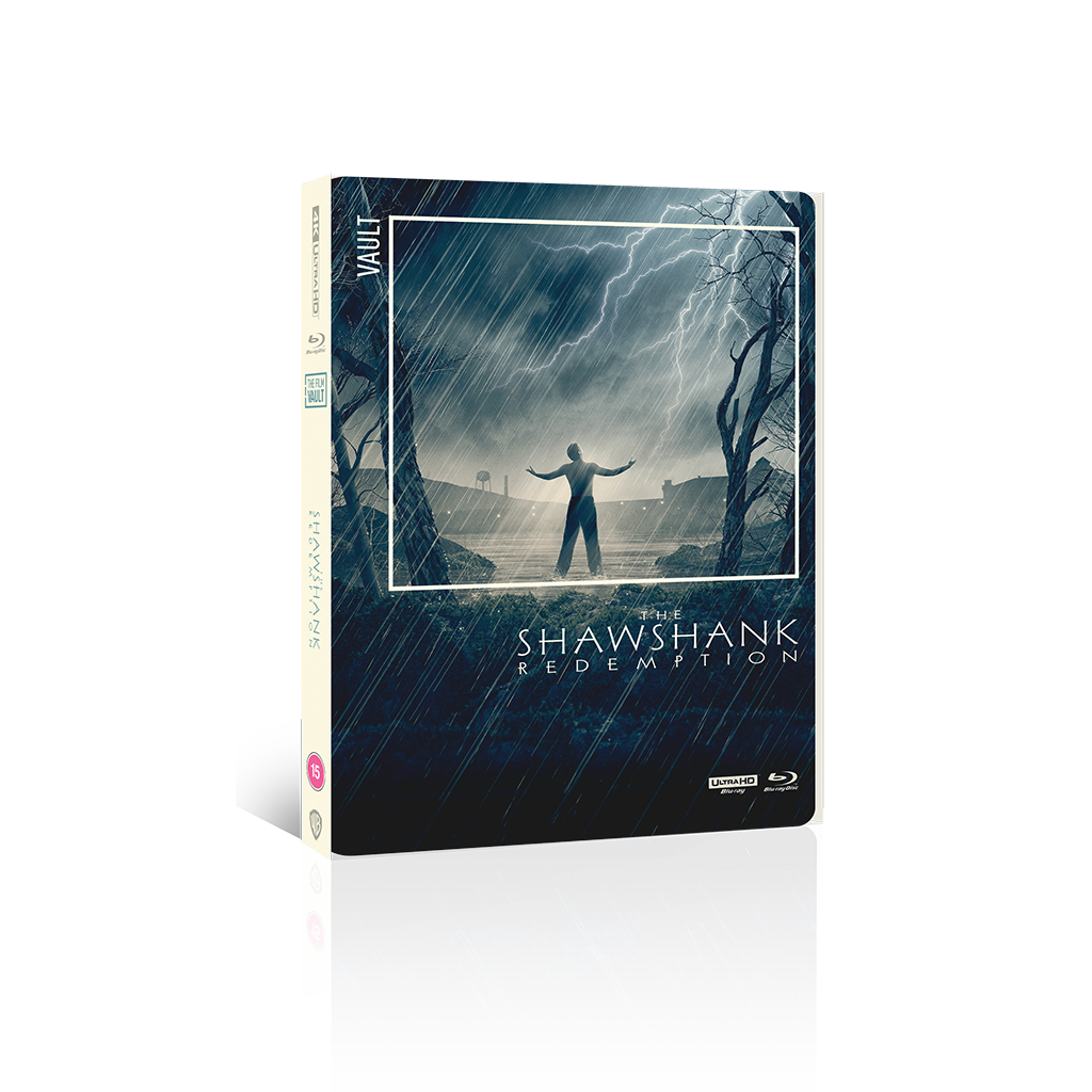 the Shawshank Redemption film vault steelbook front by Matt Ferguson and florey