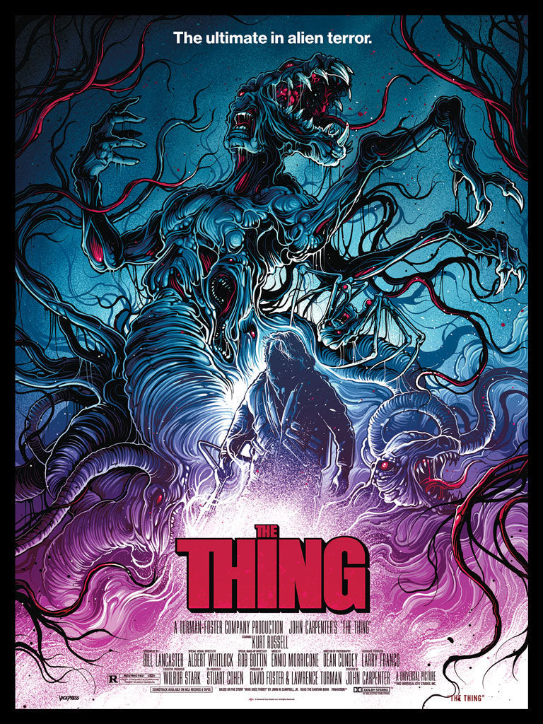 The Thing Open House Variant Poster By Dan Mumford