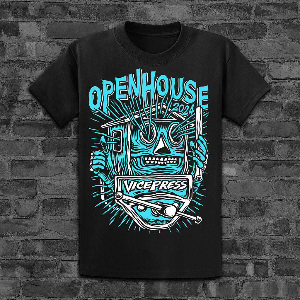 Vice Press Open House 2024 t-shirt by tom j newell