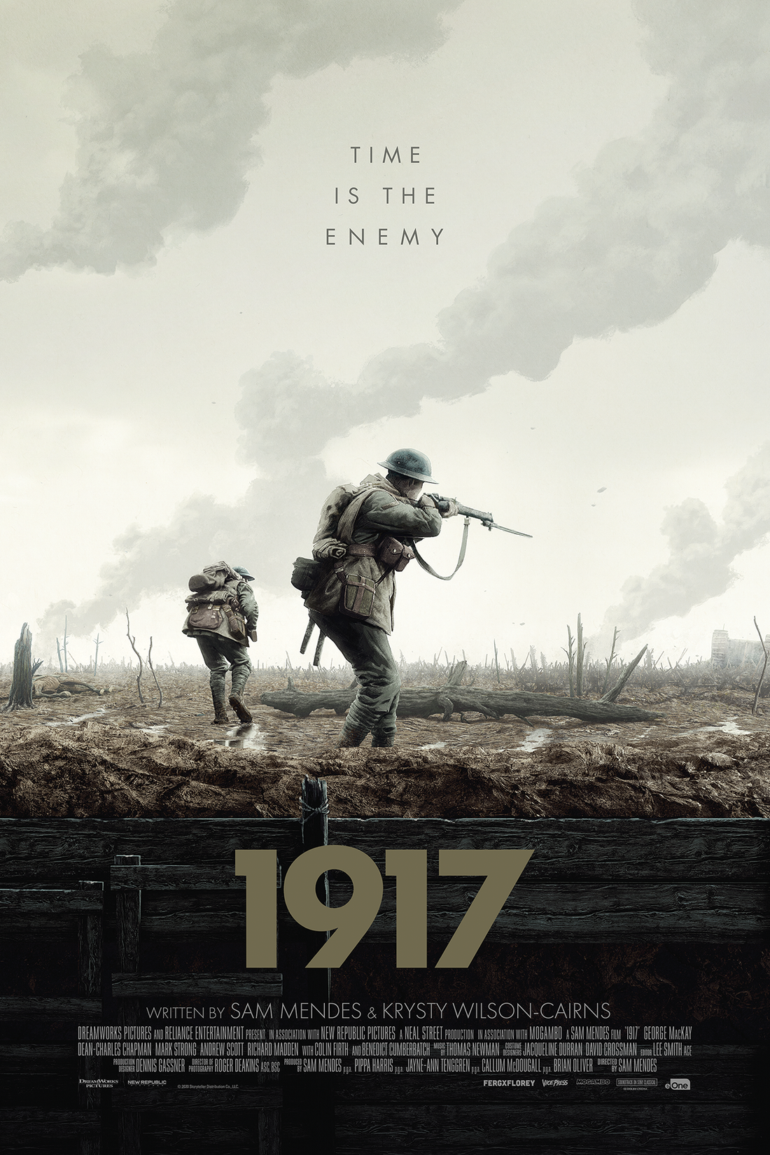 The Film Vault 1917 Movie Poster Matt Ferguson Florey