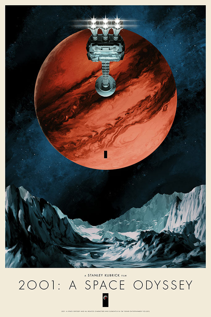 2001: A Space Odyssey Matt Griffin poster