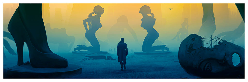 Blade Runner 2049 Las Vegas Alternative Movie Poster by Pablo Olivera