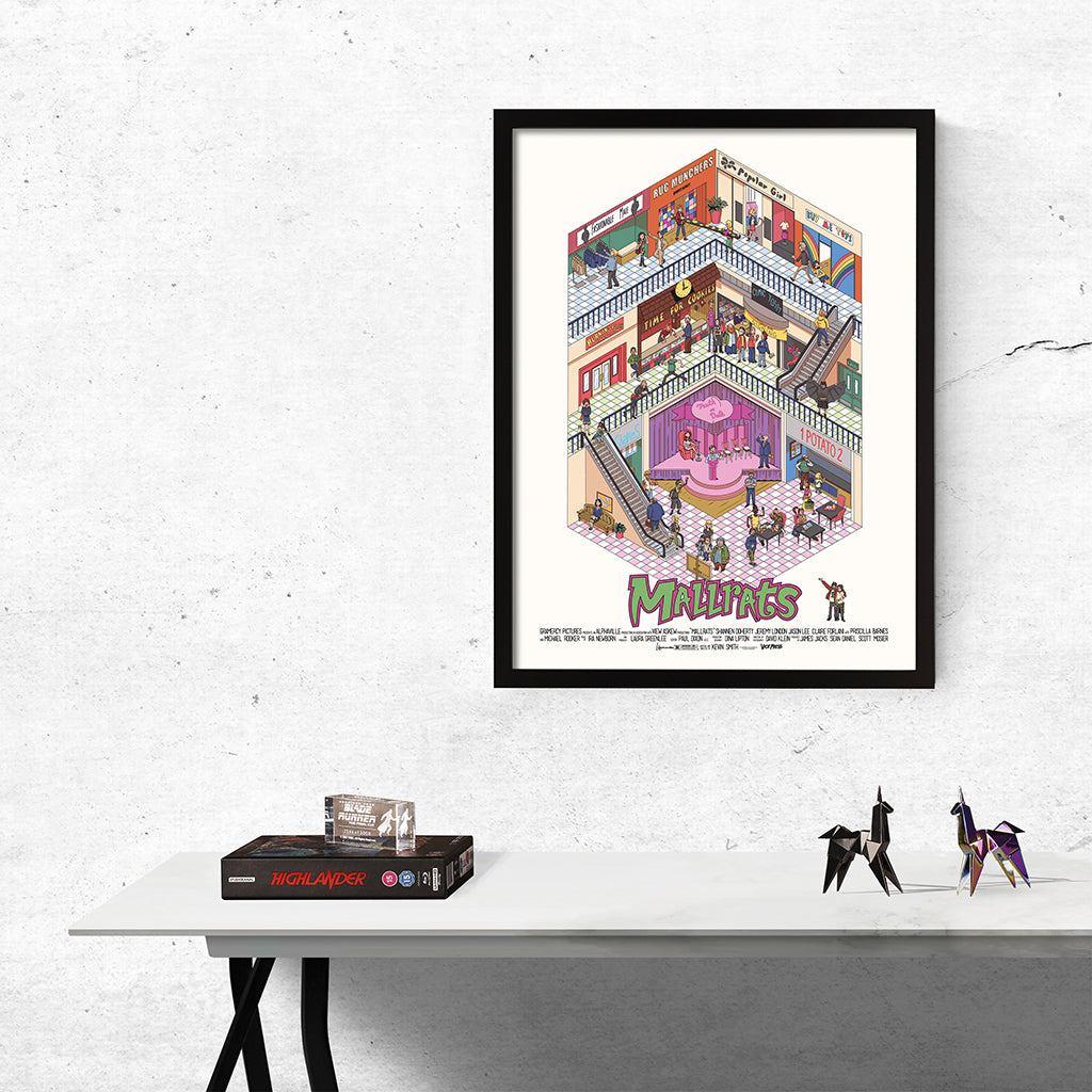 Poster Frame 18x24 inch with Mallrats by George Bletsis