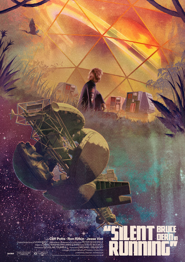 Silent Running variant Matt Griffin Alternative Movie Poster