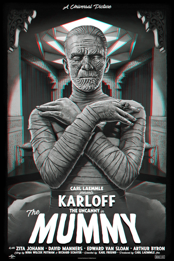 the mummy 3d variant tom walker alternative movie poster