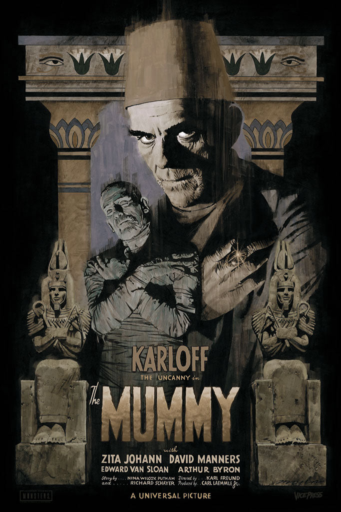 the mummy paul mann alternative movie poster