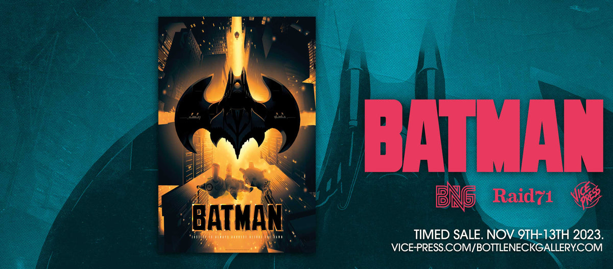 Batman (1989) - Movie Poster by Raid71 | Vice Press