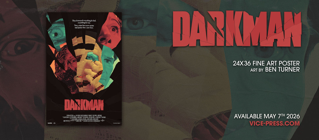 Darkman Poster By Ben Turner