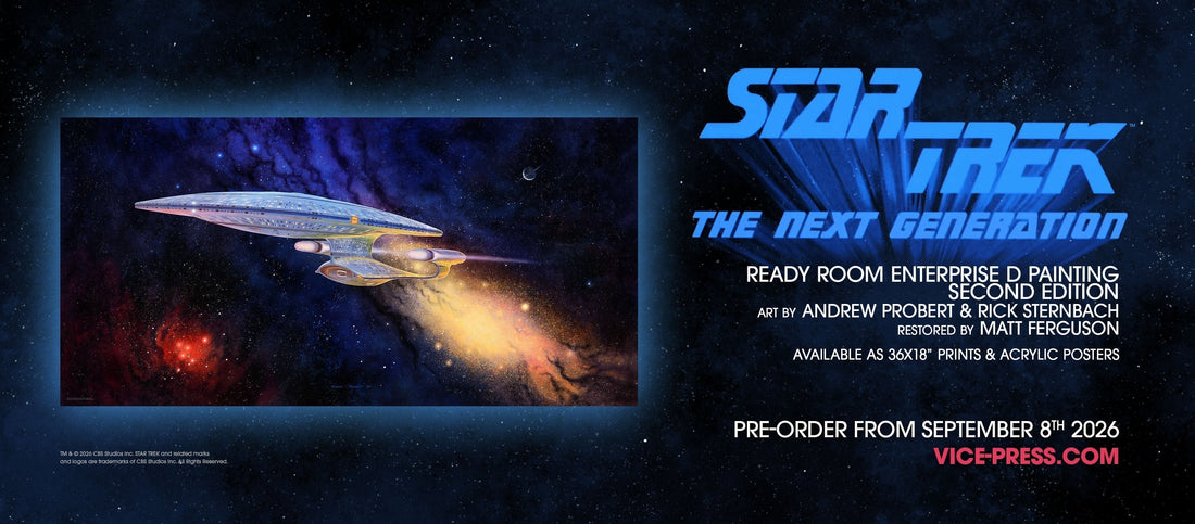 Star Trek: The Next Generation - Ready Room Enterprise-D Multi-Layer Acrylic Panels, Lenticular Posters & Prints