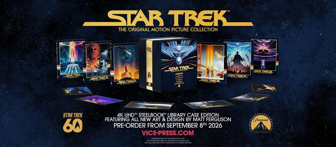 Star Trek: The Original Motion Picture Collection Library Case SteelBooks