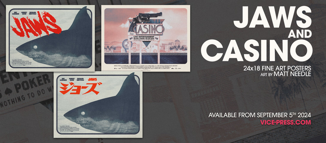 jaws and casino limited edition poster header