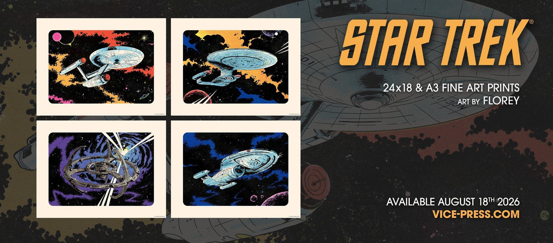 Star Trek: Starfleet Vessels & Locations Art Print Posters By Florey