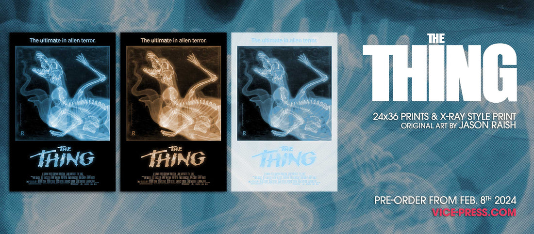 The Thing By Jason Raish Movie Poster Header